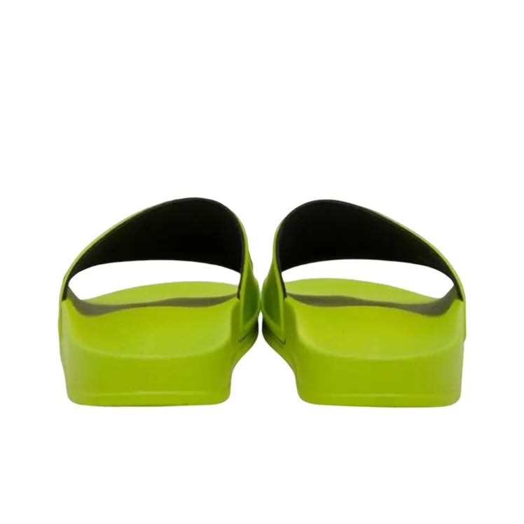 PALM ANGELS One Strap Slippers Men's Green-3