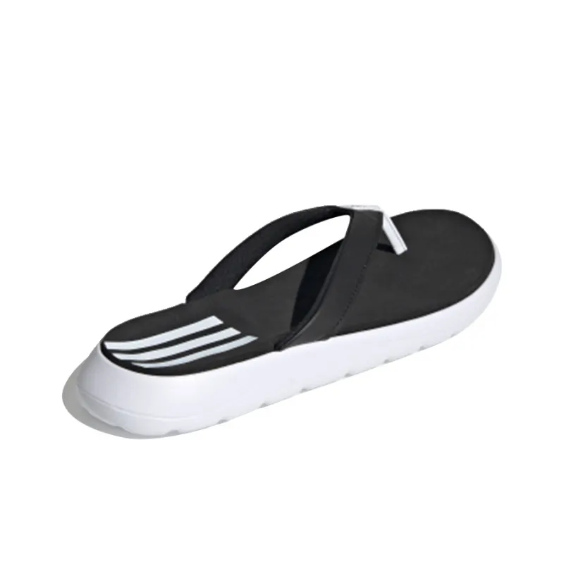 Adidas Comfort Flip Flop 'White Black' Women's-3