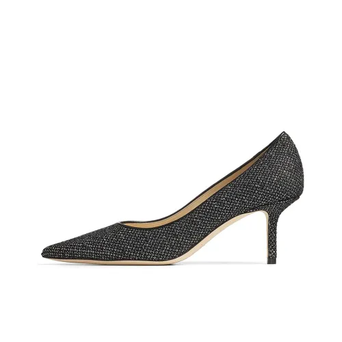 Jimmy Choo LOVE High Heels Women's Dark Gray