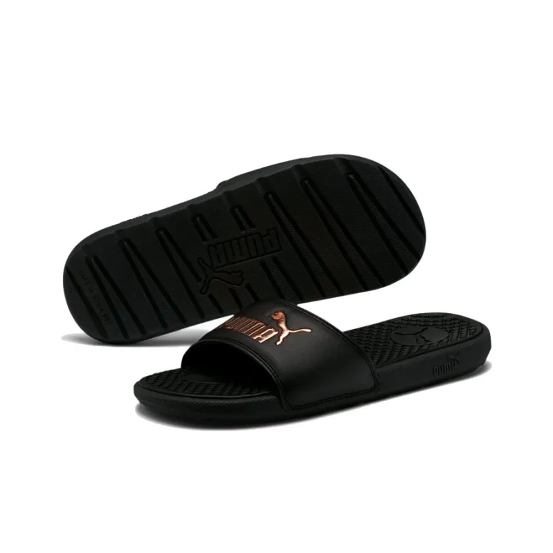 PUMA Cool Cat Slide 'Black Rose Gold' Women's-2