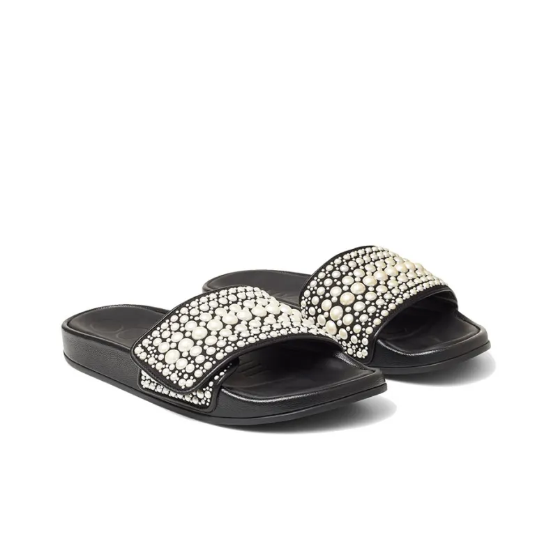 Jimmy Choo Fitz Embellished Slides-2
