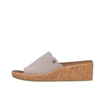 Skechers ARCH FIT BEVERLEE Rubber Sole Slippers Women's Taupe