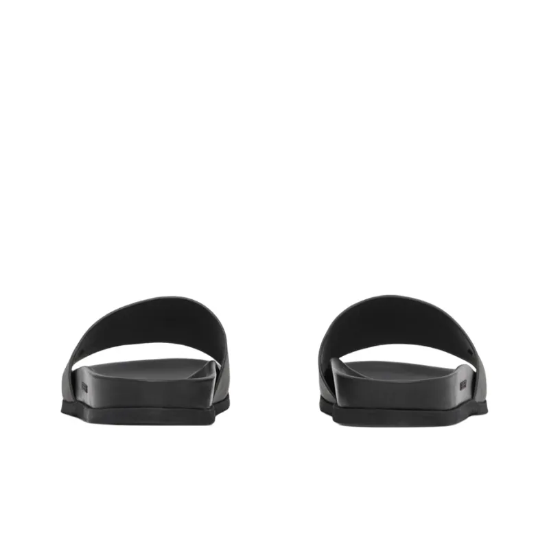 Burberry Check Slide Cloud Grey Black-4