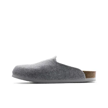Birkenstock Amsterdam Version Light Grey Slippers Women's