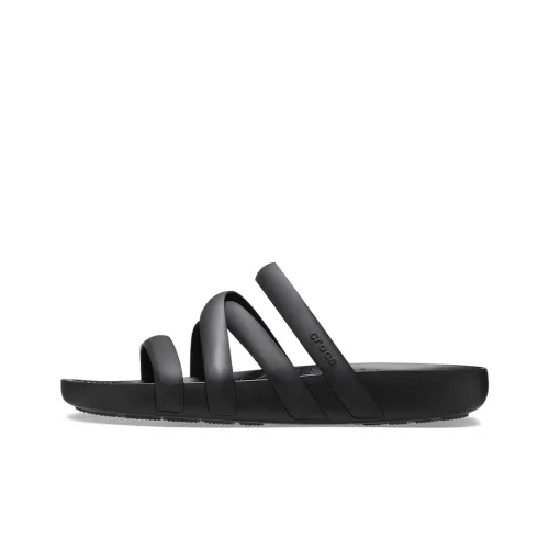 Crocs Splash Strappy Sandals 'Black' Women's