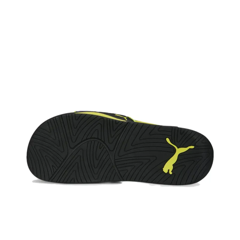 PUMA Neymar Jr Dream Nitro Sports Slippers Black Green-5