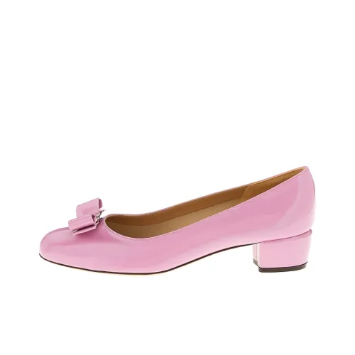 Ferragamo Vara High Heels Women's Pink