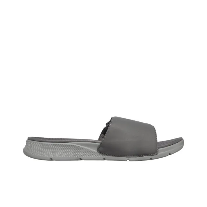 Skechers Go Consistent Sandal Rubber Sole Slide Slippers Men's Gray-1