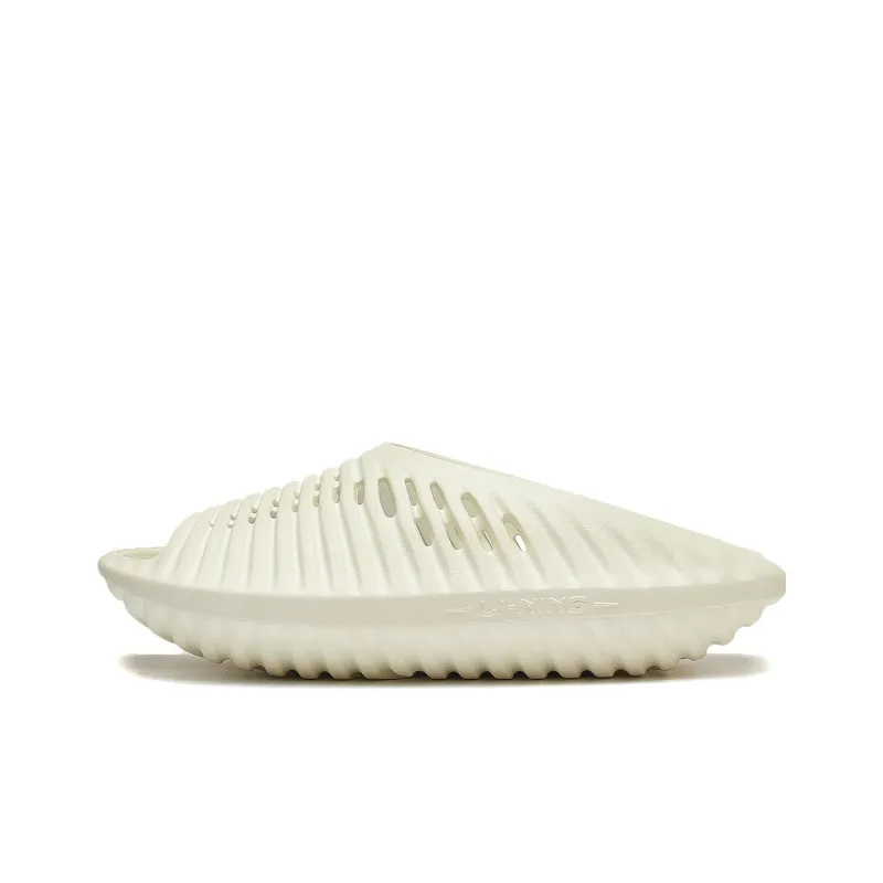 LiNing Xuankong Slay Slide Slippers Unisex Cream White-0