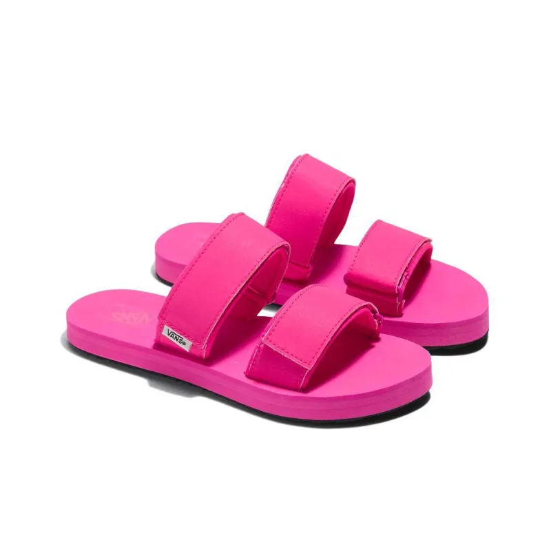 Vans Cayucas Slip-Resistant Slide Slippers Unisex Pink-2