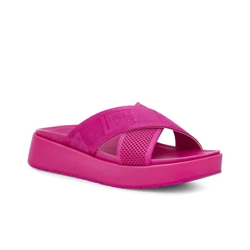 UGG Slide Slippers Women's Rose Red-2