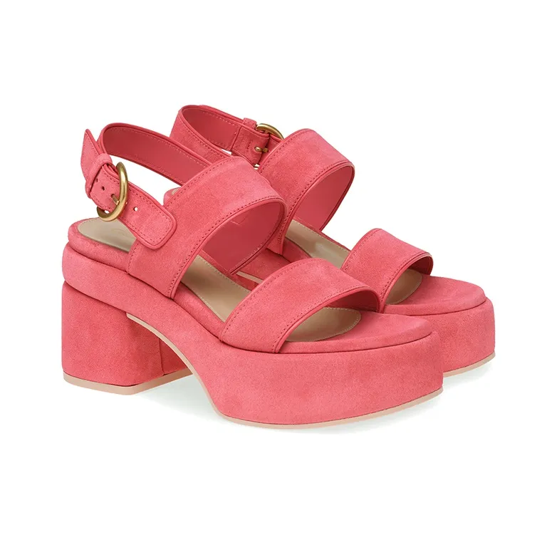 GIANVITO ROSSI Melrose Strap Sandals Women's Pink-1