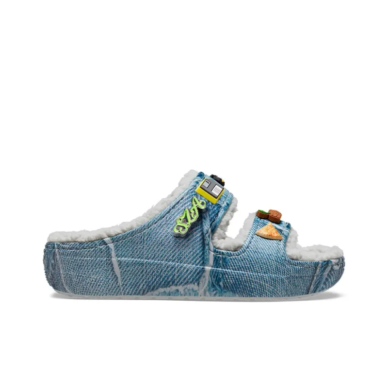 Crocs X Sza Classic Cozzzy Sandal 'Denim'-1