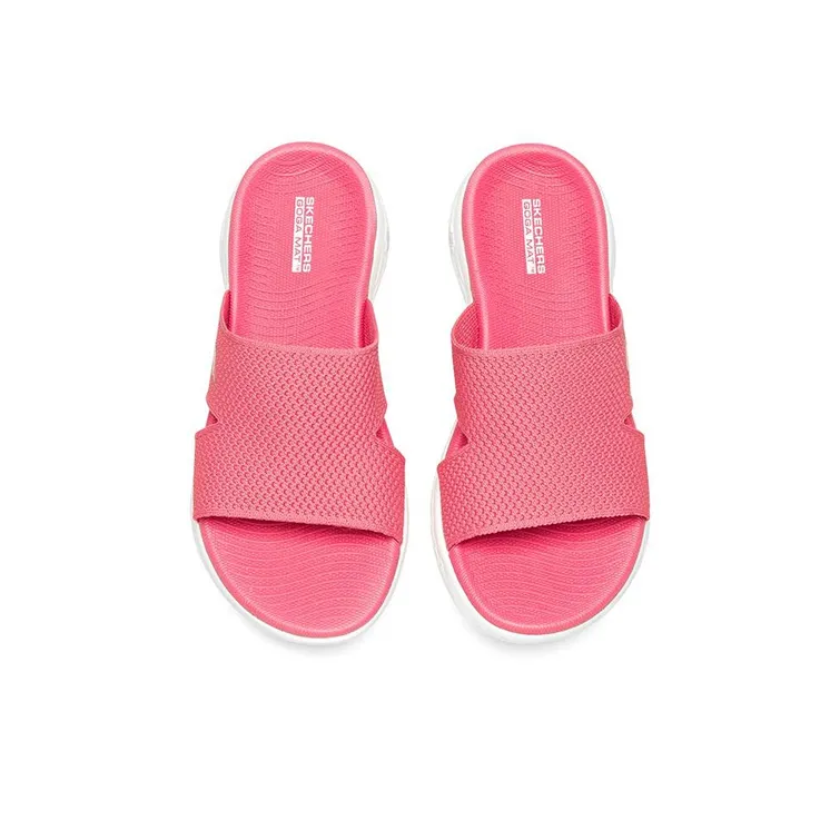 Skechers On The Go Slide Slippers Women's Pink-3