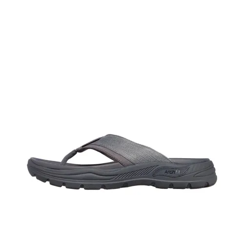 Skechers Arch Fit Motley Slide Slippers Men Gray