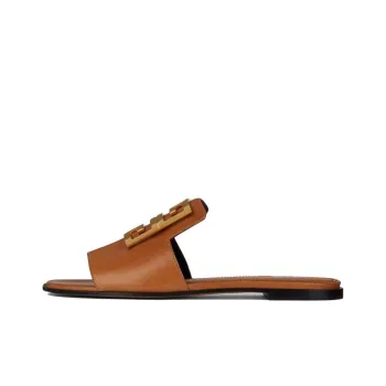 Givenchy 4G Logo Slip Resistant Slide Slippers Women's Brown