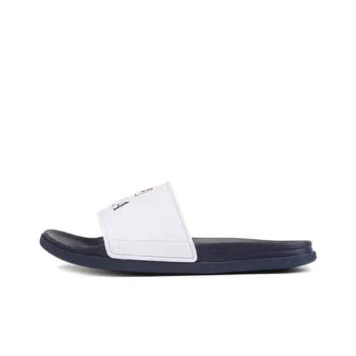FILA Slide Slippers Unisex White Black
