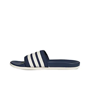 Adidas Adilette Cloudfoam Plus Stripe 'Navy'