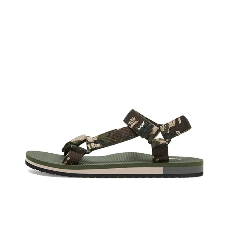 Aape Beach Sandals Unisex Blue/Green/White-2