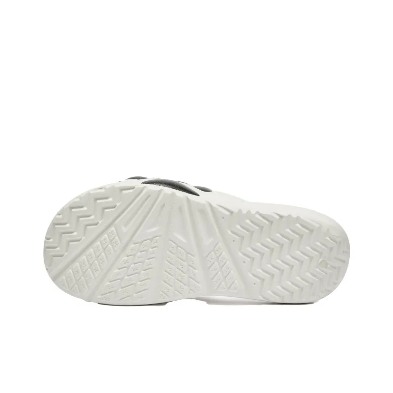 KELME EVA Slip Resistant Abrasion Resistant Quick Dry Sports Slippers Unisex Beige White Black-4