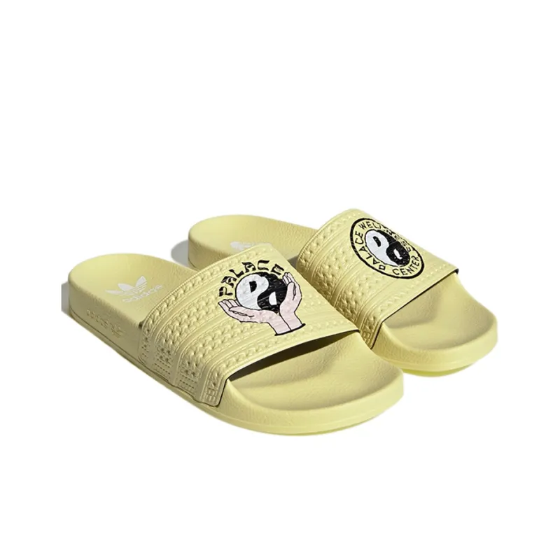 Adidas Adilette Slides Palace Palaste Light Yellow-3