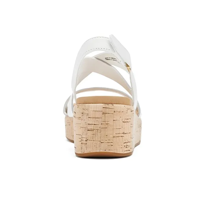 Clarks Stylish Sandals Women's White-3