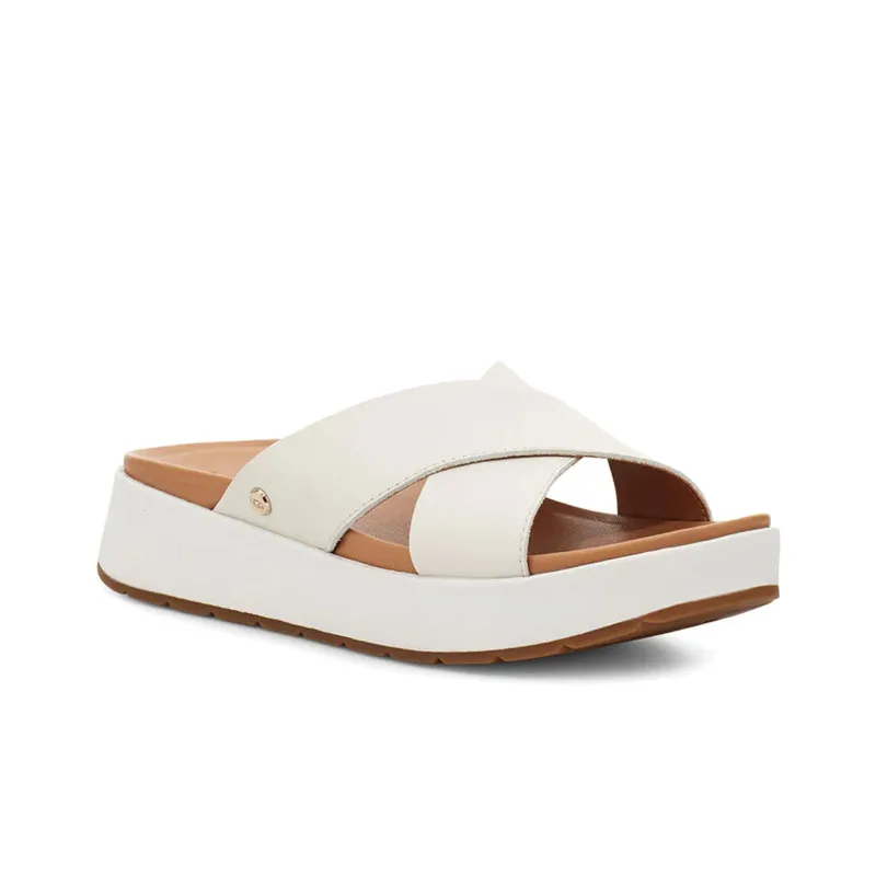 UGG Emily Stylish Sandals Women's Jasmine White-2