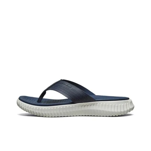 Skechers Elite Flex Slide Slippers Men Navy