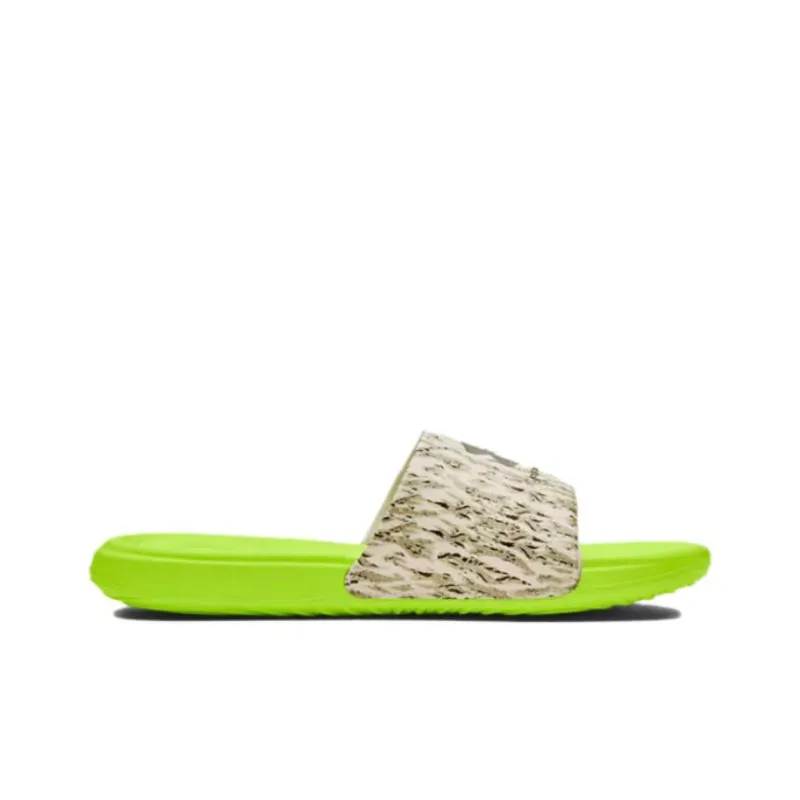 Under Armour Ansa Graphic Slide 'Lime Surge Tiger Camo'-1