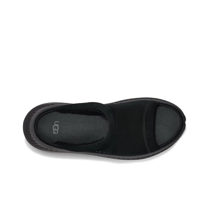 UGG Rubber Sole Slide Slippers Men's Black-4
