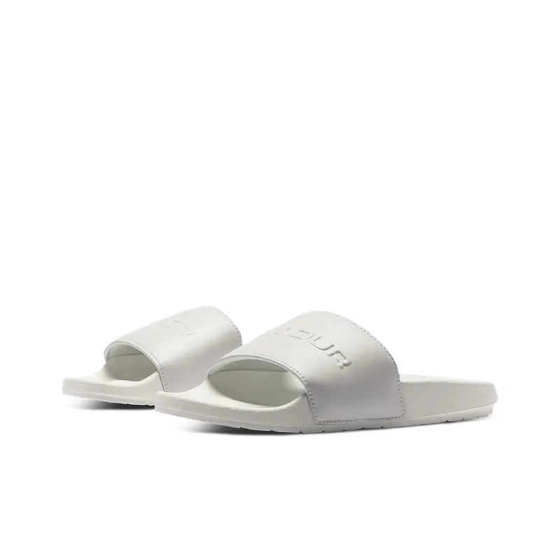 Under Armour Unisex Core Remix 2 Slippers White-2