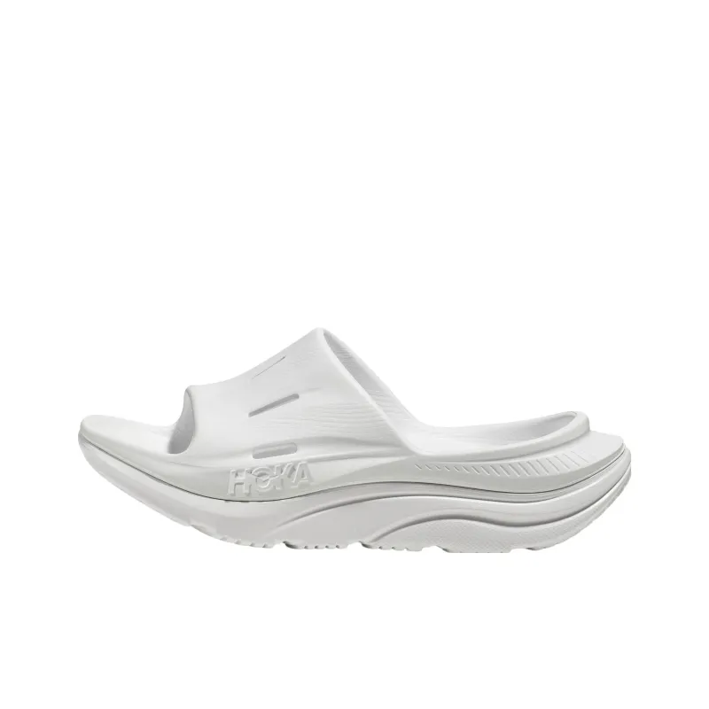 HOKA ONE ONE Ora Recovery Slide 3 White-0