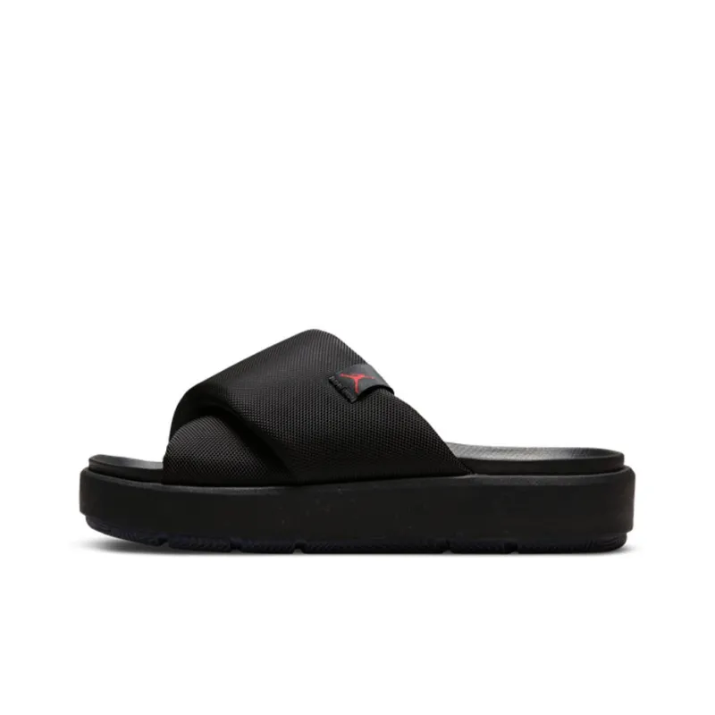 Jordan Sophia Slide Black Red Women's-0