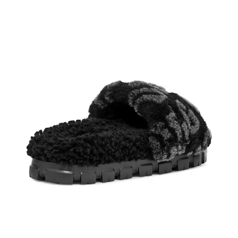 UGG Logo Slides 'Black' Women's-4