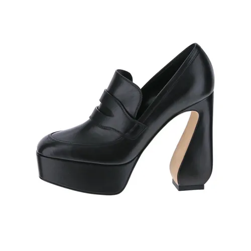 SERGIO ROSSI High Heels Women's Low-Top Black