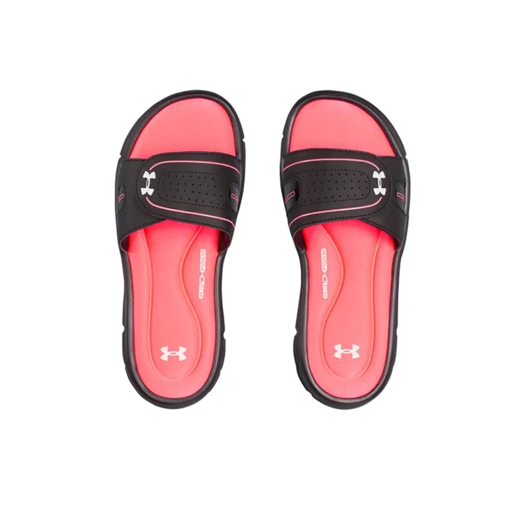 Under Armour Ua Ignite Viii Slides 'Black Pink' Women's-3