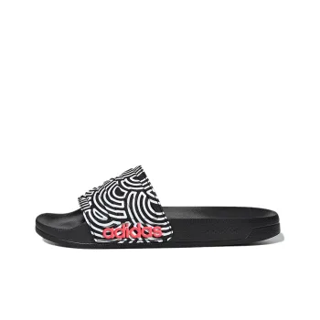 Adidas Adilette Shower Slipper 'Black White' Women's
