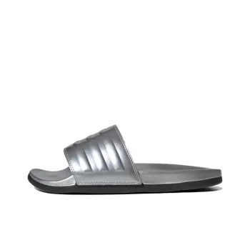 Adilette Women's Adidas Comfort Slide 'Silver Metallic' Women's