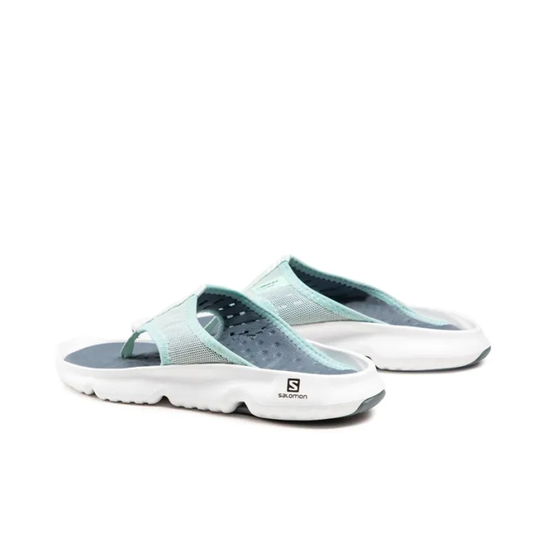 SALOMON Reelax Moc 5.0 Slip Resistant Antibacterial Massage Flip Flops Unisex Blue-2