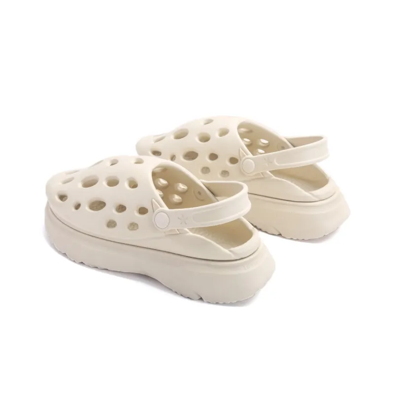 Jifffly Slide Slippers Unisex Beige-5