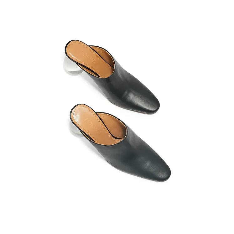 LOEWE Stylish Sandal 9cm Women's Black-3