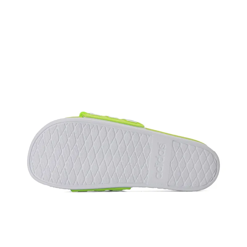 Adidas Neo Adilette Fluorescent 'Green'-3