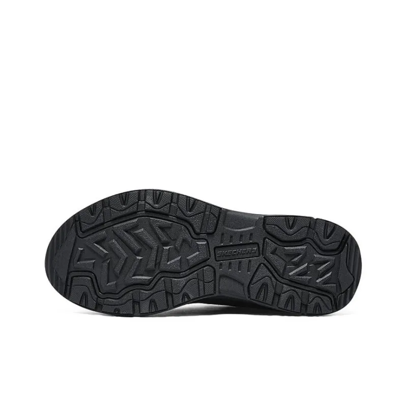 Skechers Go Walk Fle Breathable Lightweight Rebound Low Top Casual Shoes Men's Black-5