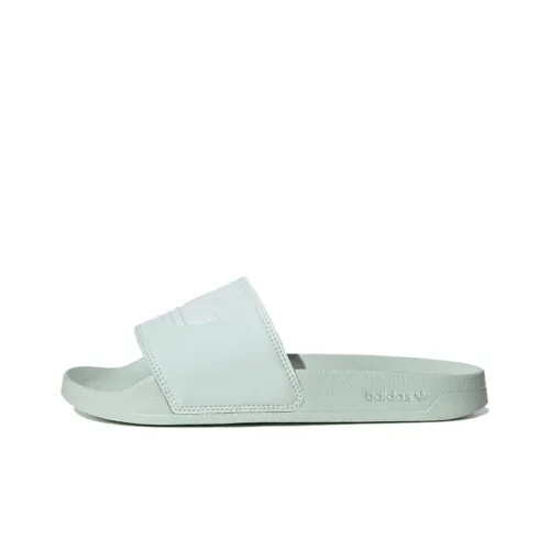 Adidas Originals ADILETTE Series Slide Slippers Women's Light Green/White