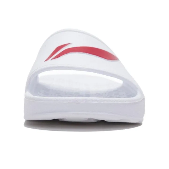 LiNing Slide Slippers Unisex White-4