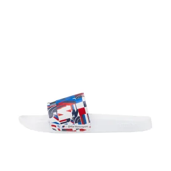 Puma BMW Motorsport X Leadcat 2.0 Slide 'White Strong Blue'