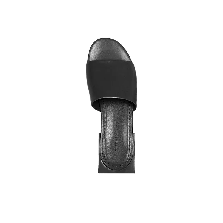 Balenciaga Box Mule Sandal Black Women's-2