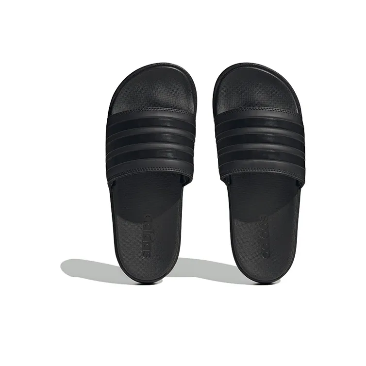 Adidas Adilette Platform Slides Core Black Women's-4