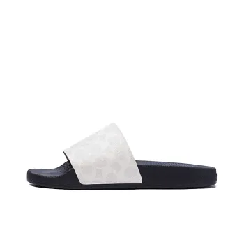 COACH Rubber Sole Slide Slippers Men's White