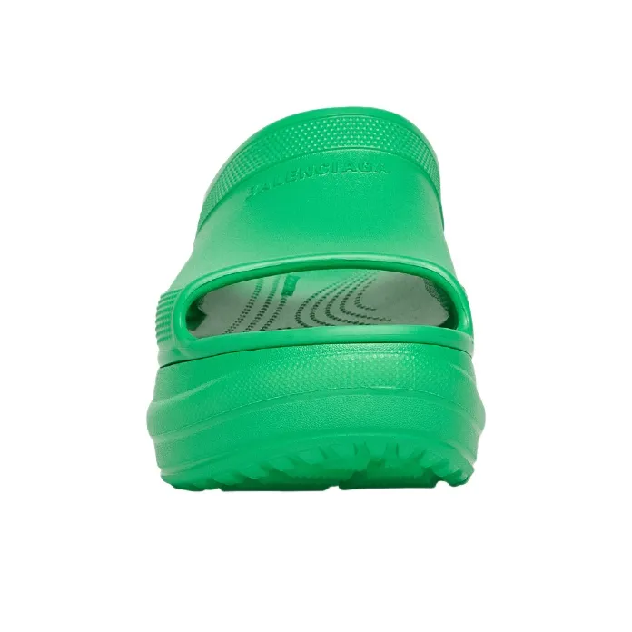Balenciaga X Crocs Pool Slide Sandals Green-2